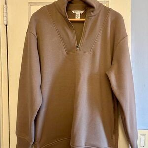 Athleta Women's Brown Crew Neck Sweater